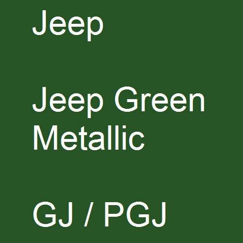 Jeep, Jeep Green Metallic, GJ / PGJ.